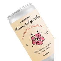 Lovely Bunch Hibiscus Apple Fizz 8oz Can, Vergennes, Vermont