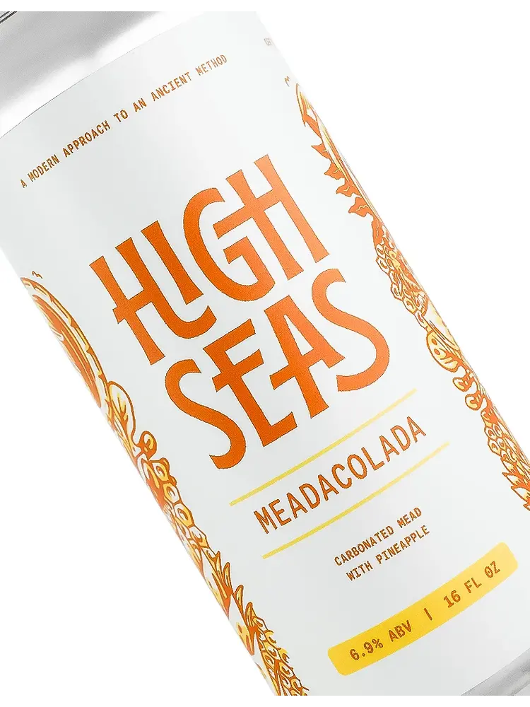 High Seas Meadery "Meadacolada" Carbonated Mead 16oz Can - Santa Barbara, CA