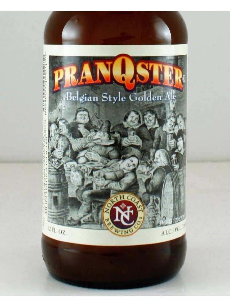 North Coast Brewing "Pranqster" Belgian Style Golden Ale 12oz bottle - Fort Bragg, CA