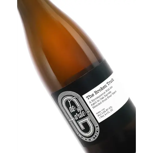 de Garde Brewing "The Broken Truck" Wild Ale Aged In Oak Barrels 750ml Bottle - Tillamook, OR de Garde Brewing "The Broken Truck" Wild Ale Aged In Oak Barrels 750ml Bottle - Tillamook, OR