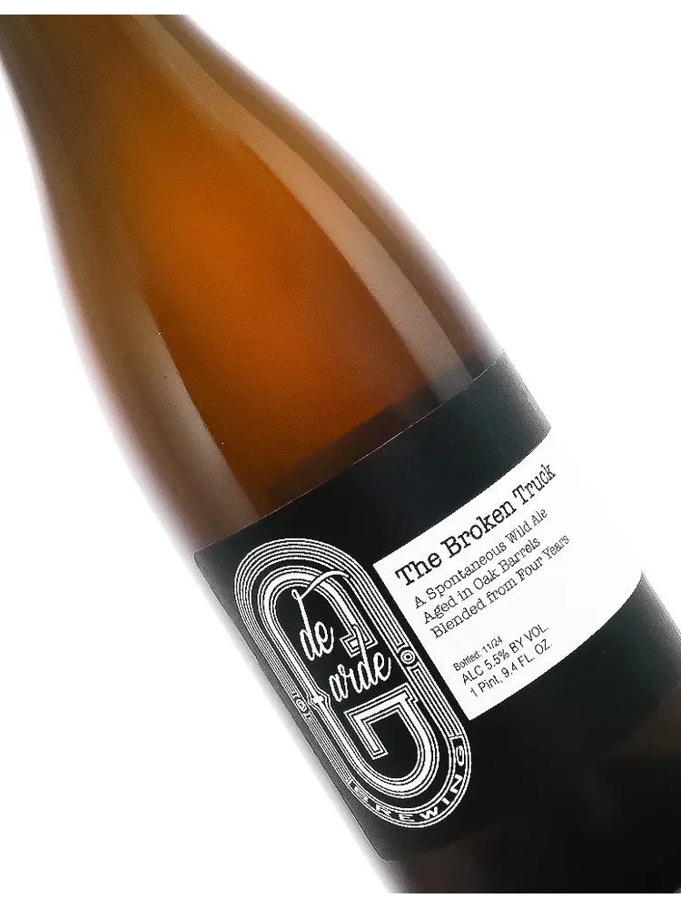 de Garde Brewing "The Broken Truck" Wild Ale Aged In Oak Barrels 750ml Bottle - Tillamook, OR