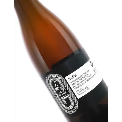 de Garde Brewing/Trillium Brewing "Reflet" Wild Ale Aged In Oak Barrels 750ml Bottle - Tillamook, OR de Garde Brewing/Trillium Brewing "Reflet" Wild Ale Aged In Oak Barrels 750ml Bottle - Tillamook, OR
