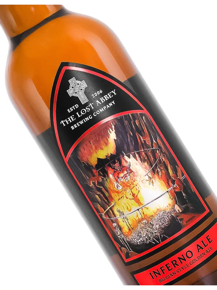 The Lost Abbey Brewing "Inferno Ale" Belgian Style Golden Ale 750ml Bottle, Vista, CA