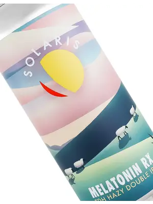 Solaris Beer "Melatonin RX" TDH Hazy Double IPA 16oz Can - Murrieta, CA