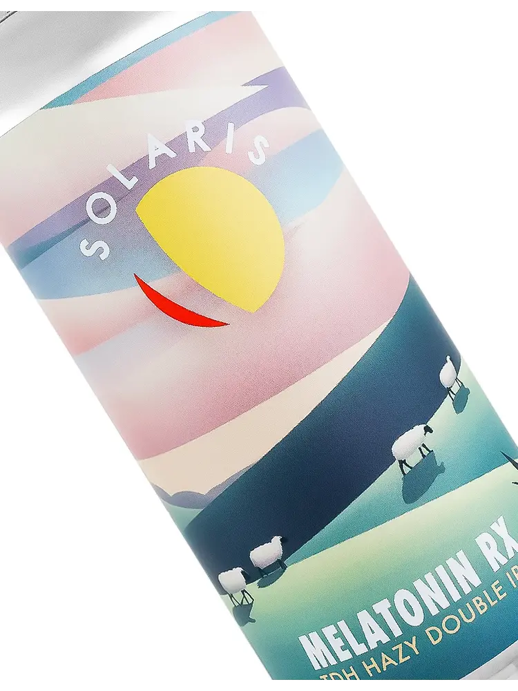 Solaris Beer "Melatonin RX" TDH Hazy Double IPA 16oz Can - Murrieta, CA