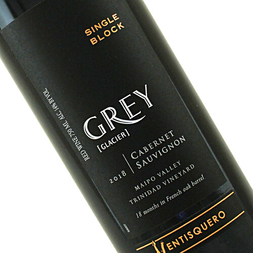 Ventisquero 2021 "Grey" Cabernet Sauvignon, Maipo Valley, Trinidad Vineyard, Chile Ventisquero 2021 "Grey" Cabernet Sauvignon, Maipo Valley, Trinidad Vineyard, Chile