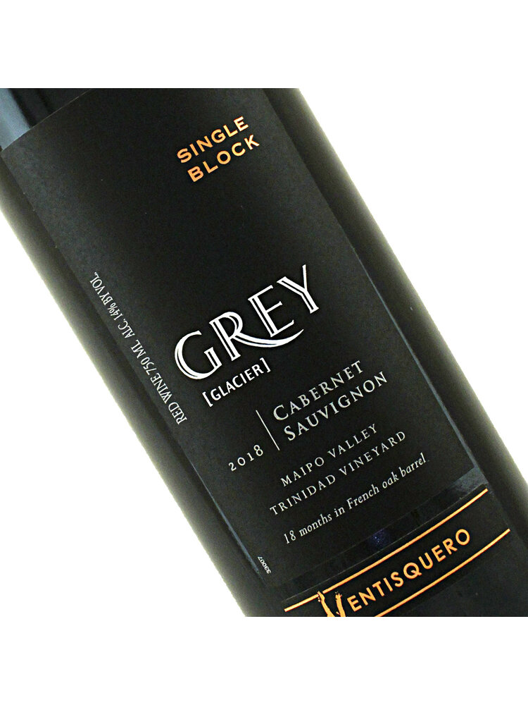 Ventisquero 2021 "Grey" Cabernet Sauvignon, Maipo Valley, Trinidad Vineyard, Chile