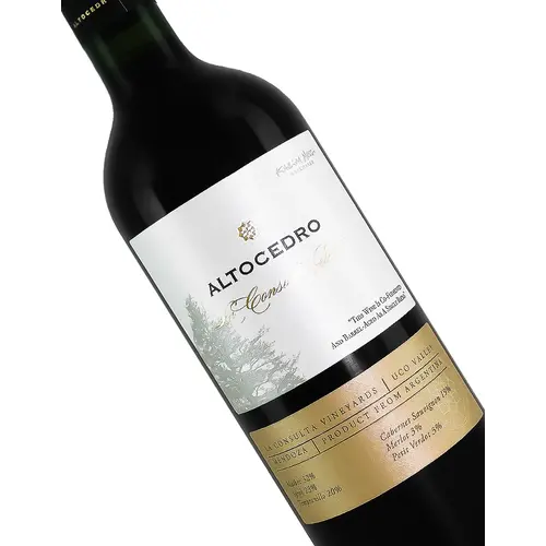 Altocedro "La Consulta Select" 2020 Red Blend, Mendoza, Argentina Altocedro "La Consulta Select" 2020 Red Blend, Mendoza, Argentina