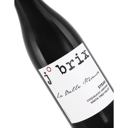 J. Brix "La Belle Reveuse" 2021 Syrah, Coquelicot Vineyard, Santa Ynez Valley J. Brix "La Belle Reveuse" 2021 Syrah, Coquelicot Vineyard, Santa Ynez Valley