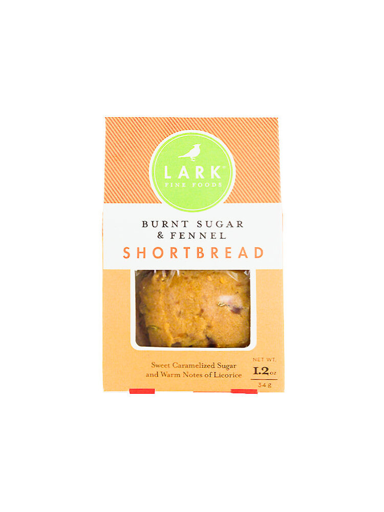 Lark "Burnt Sugar & Fennel Shortbread" Cookies 2 Pack, Essex, Massachusetts