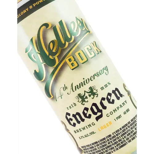 Enegren Brewing “14th Anniversary" Helles Bock 16oz Can - Moorpark, CA Enegren Brewing “14th Anniversary" Helles Bock 16oz Can - Moorpark, CA