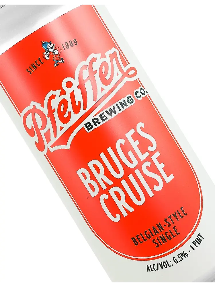 Pfeiffer Brewing "Bruges Cruise" Belgian-Style Single 16oz Can - Anaheim, CA