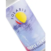 Solaris Beer "Purple Flowers" Sour & Flowers Series 16oz Can - Murrieta, CA