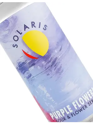 Solaris Beer "Purple Flowers" Sour & Flowers Series 16oz Can - Murrieta, CA