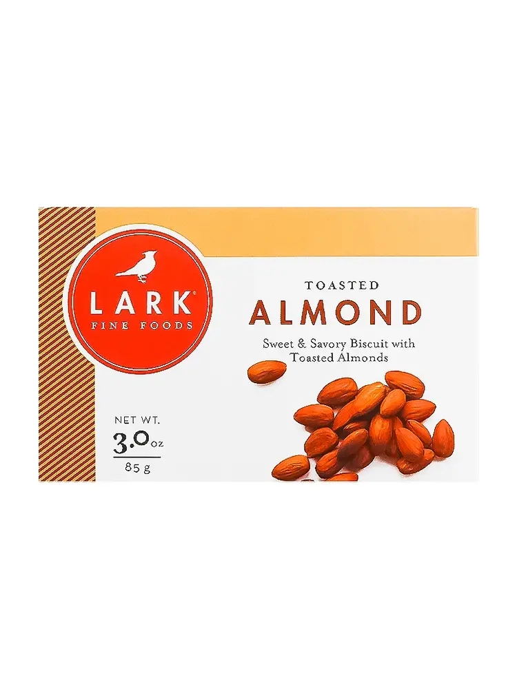 Lark Toasted Almond Sweet & Savory Biscuit 3oz Box, Essex, Massachusetts