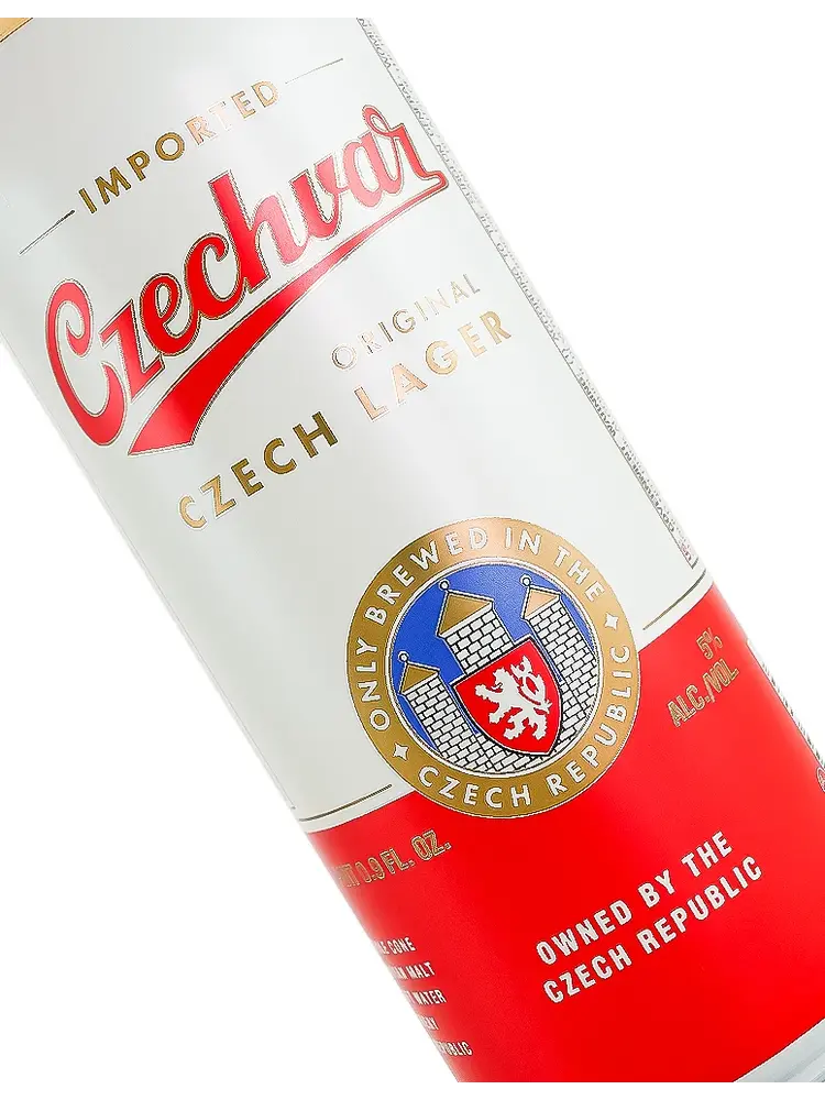 Czechvar "Original" Czech Lager 16.9oz Can - Czech Republic