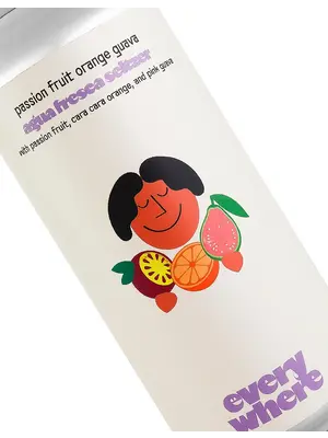 Everywhere Beer "Passion Fruit Orange Guava" Agua Fresca Setlzer 16oz Can - Orange, CA