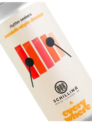 Everywhere Beer/Schilling Beer "Rhythm Seekers" Munich-Style Dunkel 16oz Can - Orange, CA