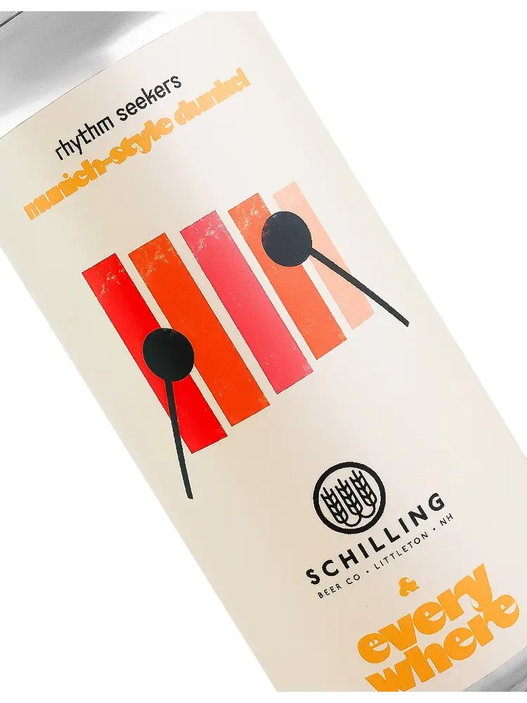 Everywhere Beer/Schilling Beer "Rhythm Seekers" Munich-Style Dunkel 16oz Can - Orange, CA