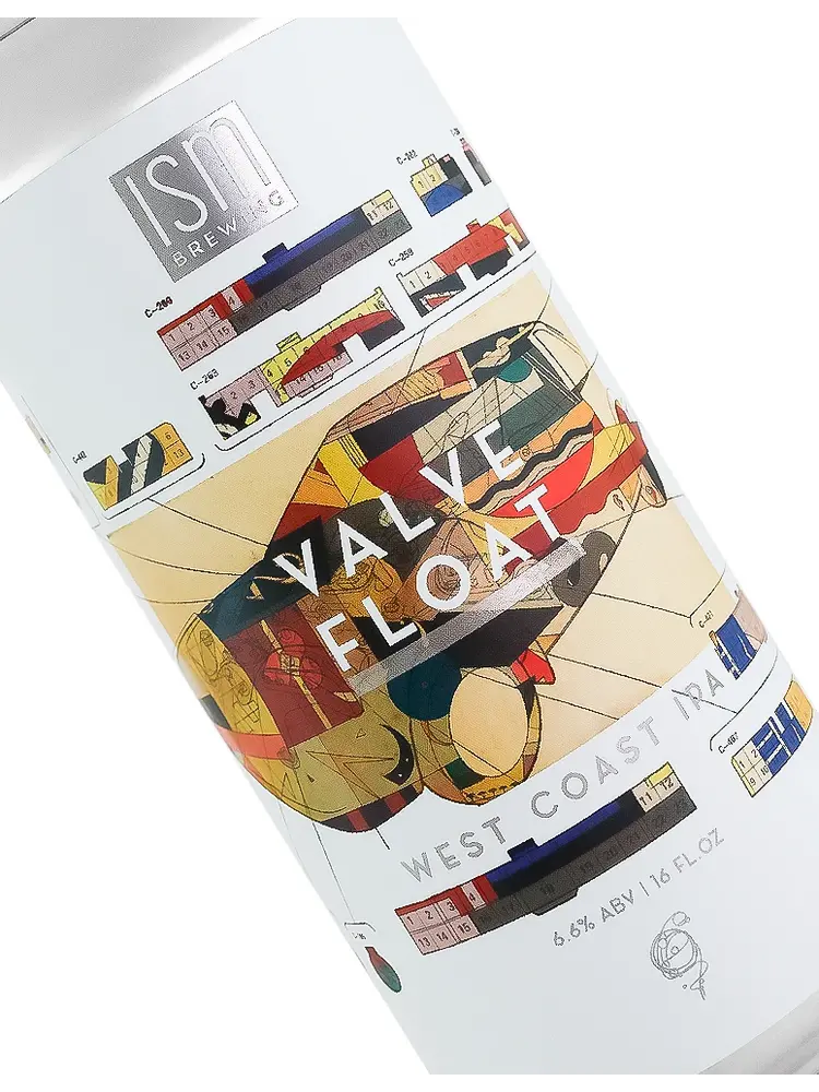 ISM Brewing "Valve Float" West Coast IPA 16oz Can - Long Beach, CA