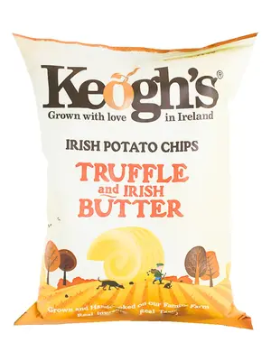Keogh's "Truffle Butter" Irish Potato Chips 4.4oz Bag, Ireland