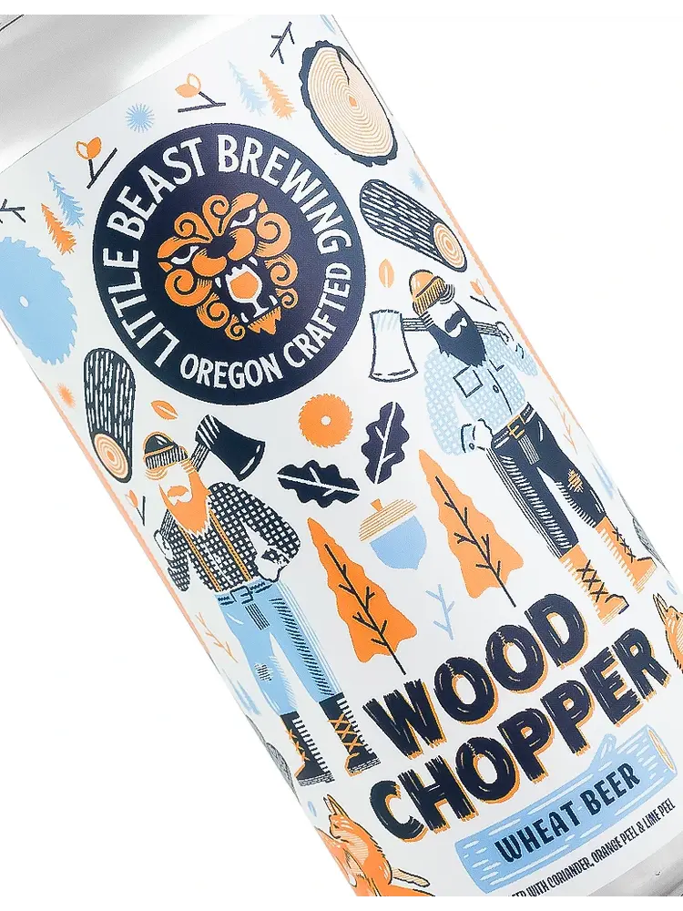 Little Beast Brewing "Wood Chopper" Wheat Beer 16oz Can - Clackamas, OR