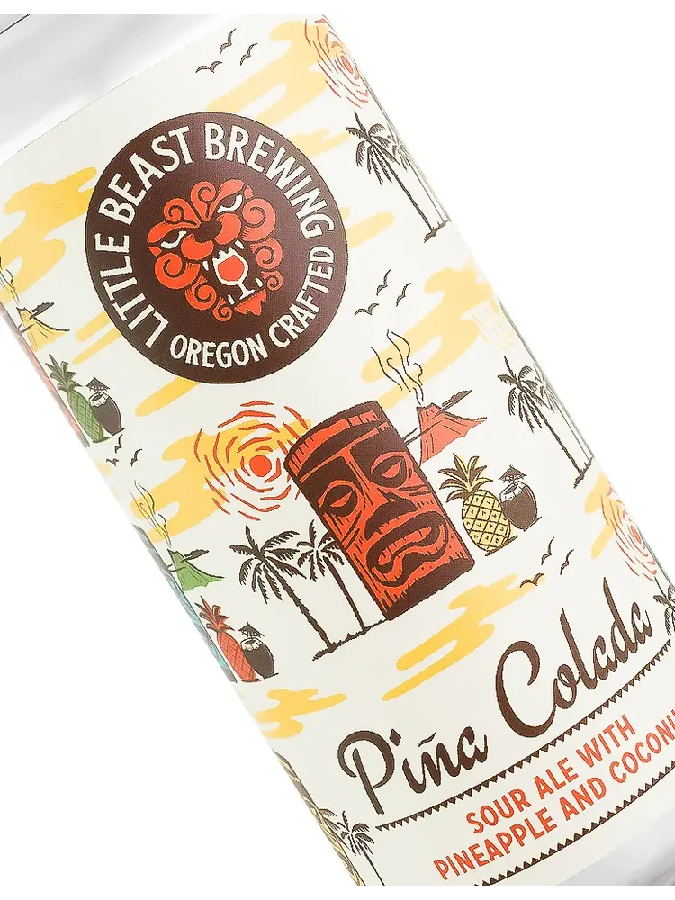 Little Beast Brewing "Pina Colada" Sour Ale 16oz Can - Clackamas, OR