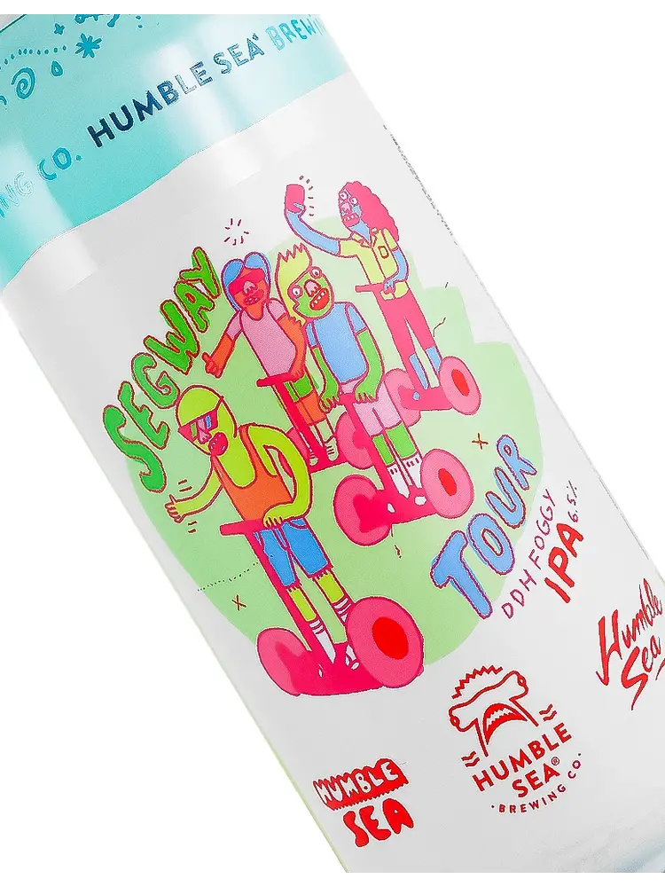 Humble Sea Brewing "Segway Tour" DDH Foggy IPA 16oz Can - Santa Cruz, CA