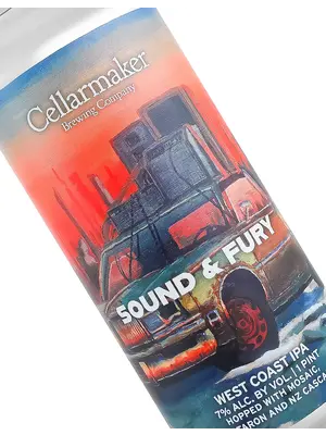 Cellarmaker Brewing "Sound & Fury" West Coast IPA 16oz Can - Oakland, CA