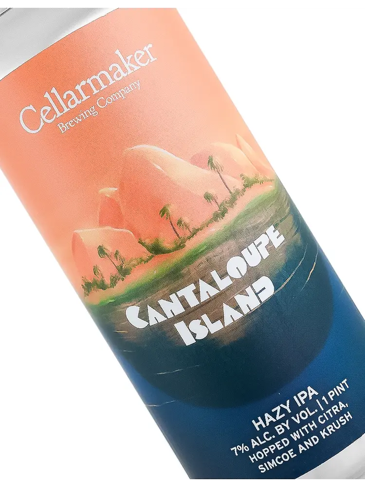 Cellarmaker Brewing "Cantaloupe Island" Hazy IPA 16oz Can - Oakland, CA
