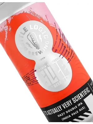 Bottle Logic Brewing/Slice Beer "It's Actually Very Scientific" Hazy Double IPA 16oz Can - Anaheim, CA