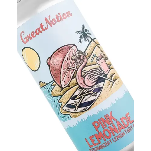 Great Notion Brewing "Pink Lemonade" Strawberry Lemon Tart Ale 16oz Can- Portland, OR Great Notion Brewing "Pink Lemonade" Strawberry Lemon Tart Ale 16oz Can- Portland, OR