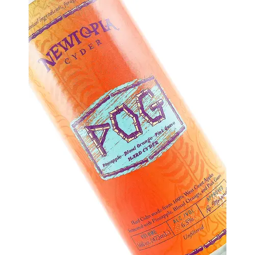Newtopia Cyder "POG" Pineapple-Blood Orange-Pink Guava 16oz can - San Diego, CA Newtopia Cyder "POG" Pineapple-Blood Orange-Pink Guava 16oz can - San Diego, CA