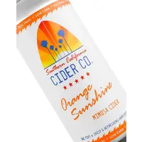 Southern California Cider "Orange Sunshine" Mimosa Cider 16oz Can - Los Angeles, CA