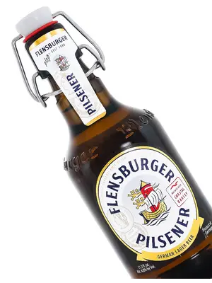 Flensburger "Pilsener" German Lager Beer 11.2oz Bottle - Flensburg, Germany