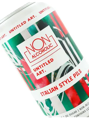Untitled Art "Italian Style Pils" Non Alcoholic 12oz Can - Waunakee, WI