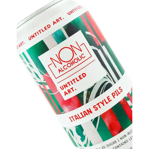 Untitled Art "Italian Style Pils" Non Alcoholic 12oz Can - Waunakee, WI Untitled Art "Italian Style Pils" Non Alcoholic 12oz Can - Waunakee, WI