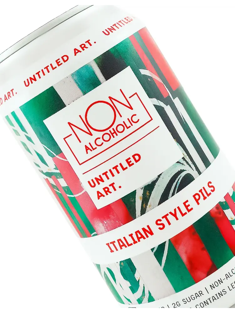 Untitled Art "Italian Style Pils" Non Alcoholic 12oz Can - Waunakee, WI