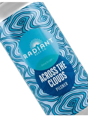 Radiant Beer "Across The Clouds" Pilsner 16oz Can - Anaheim, CA