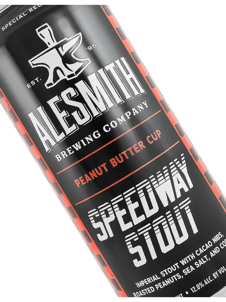 Alesmith Brewing "Peanut Butter Cup Speedway Stout" Imperial Stout 16oz Can - San Diego, CA