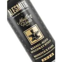 Alesmith Brewing Brewing/Modern Times Beer "Monster's Park" Barrel-Aged Speedway Stout 16oz Can - San Diego, CA