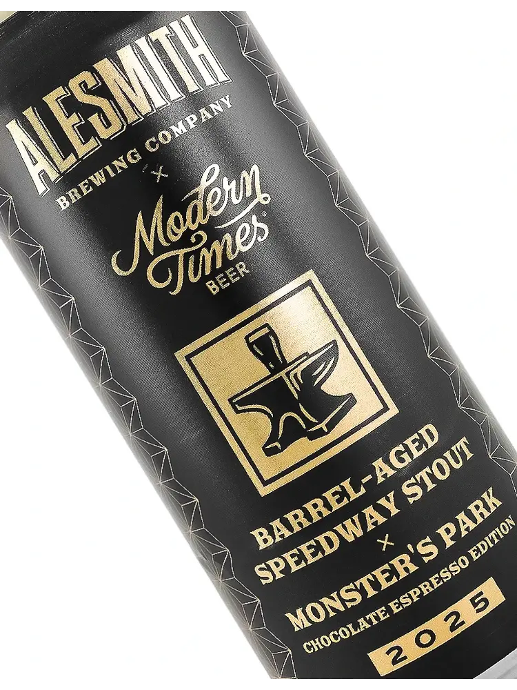 Alesmith Brewing Brewing/Modern Times Beer "Monster's Park" Barrel-Aged Speedway Stout 16oz Can - San Diego, CA