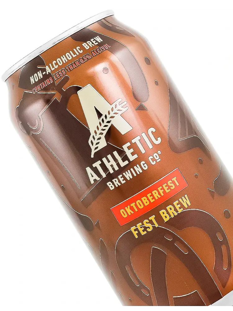 Athletic Brewing "Oktoberfest" Non-Alcoholic Fest Brew 12oz Can - San Diego, CA