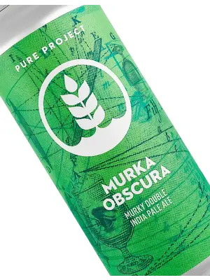 Pure Project "Murka Obscura" Murky Double India Pale Ale 16oz Can - San Diego, CA