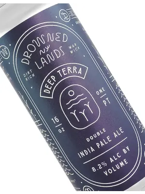 Drowned Lands Brewery "Deep Terra" Double IPA 16oz Can - Warwick, NY