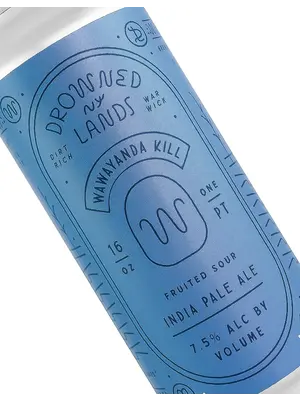 Drowned Lands Brewery "Wawayanda Kill" Sour IPA 16oz Can - Warwick, NY