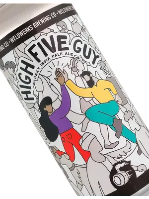 Weldwerks Brewing "High Five Guy" Hazy India Pale Ale 16oz Can - Greeley, CO