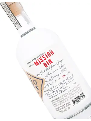 Brucato Spirits "Mission" Gin, San Francisco, California