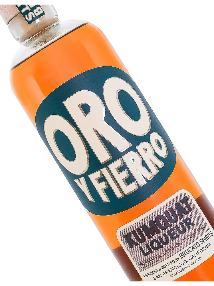 Brucato Spirits "Oro Y Fierro" Kumquat Liqueur 700ml, San Francisco, California