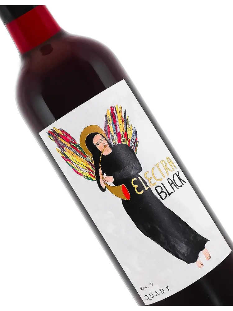Quady 2023 "Electra Black" Semi-Sweet Red Wine, California